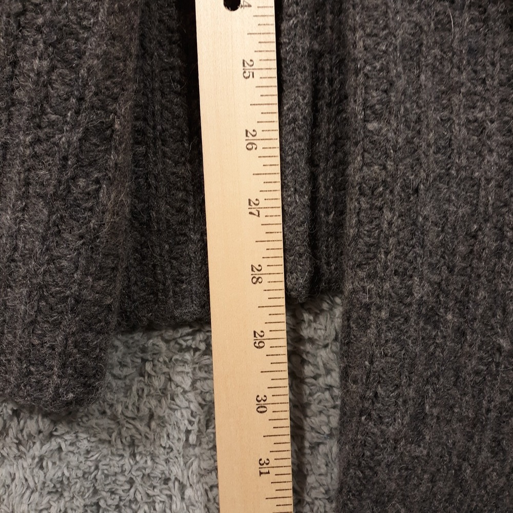 Toad&Co Gray Ribbed Open-Front Cardigan - Picture 9 of 12